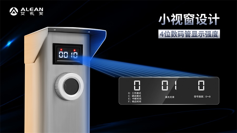 新成員 ‖ 智能型可見激光對射，不僅僅是好對光