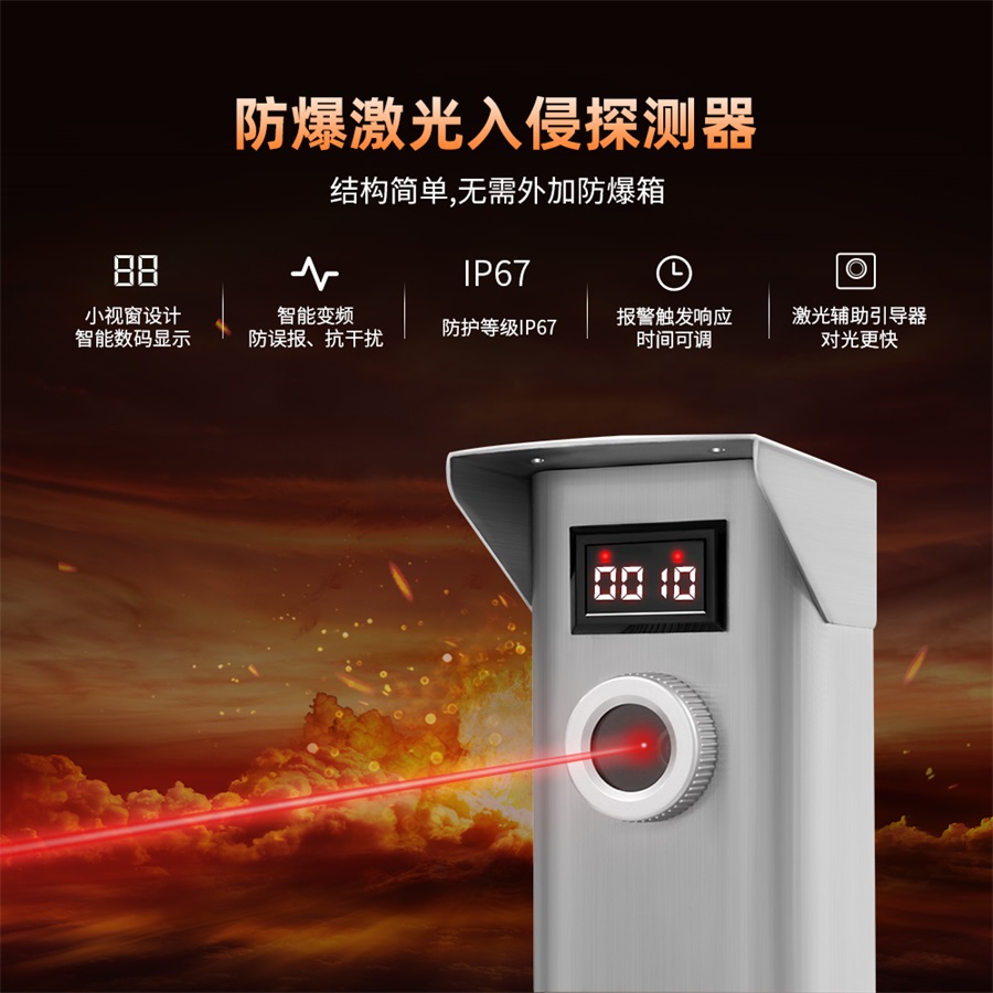 工程項目必備 ‖ 艾禮安激光對射防爆合格證來了！