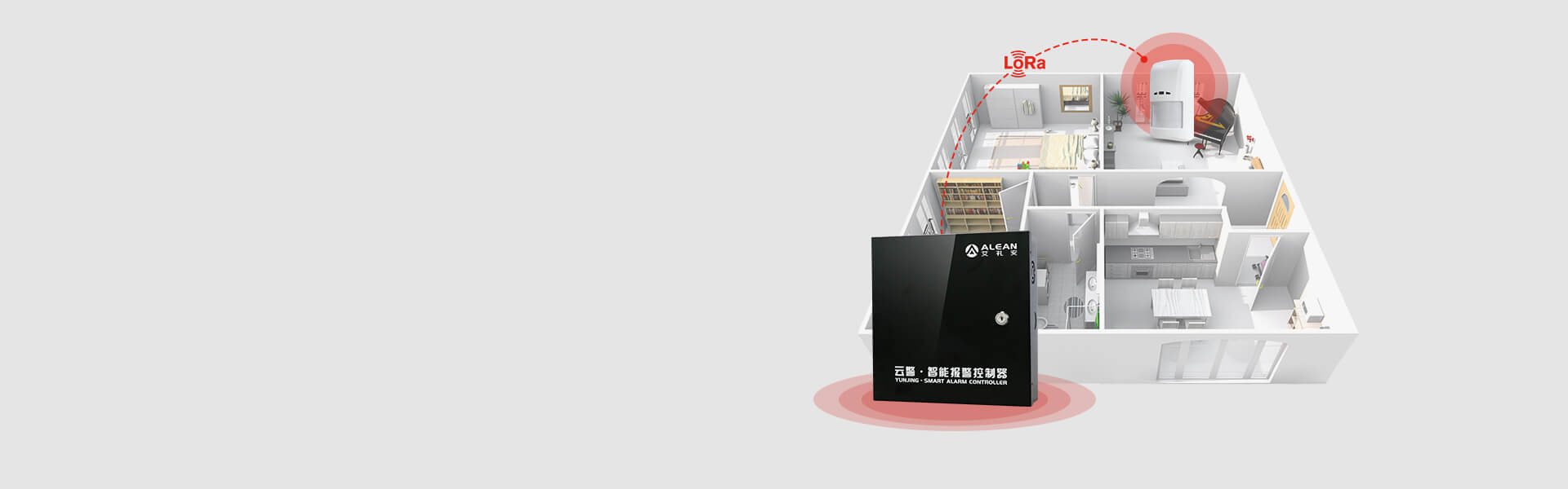 EAP-150XT廣角紅外探測器（LoRa版）