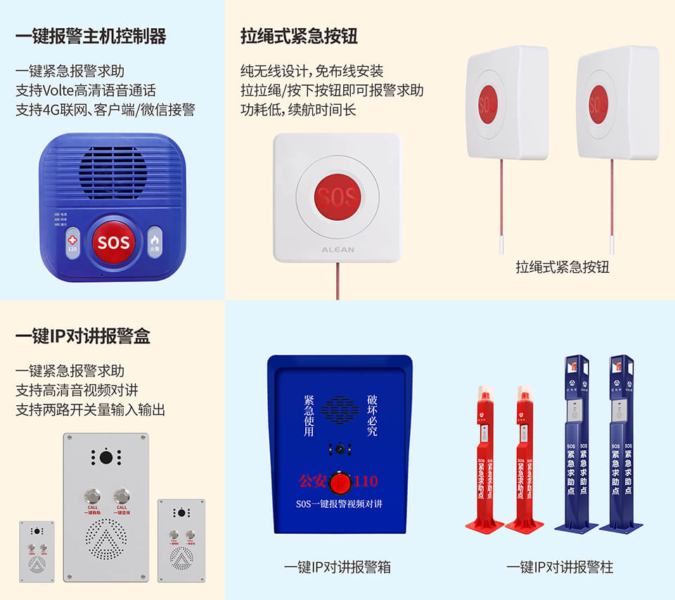 緊急求助報(bào)警系統(tǒng)產(chǎn)品推薦