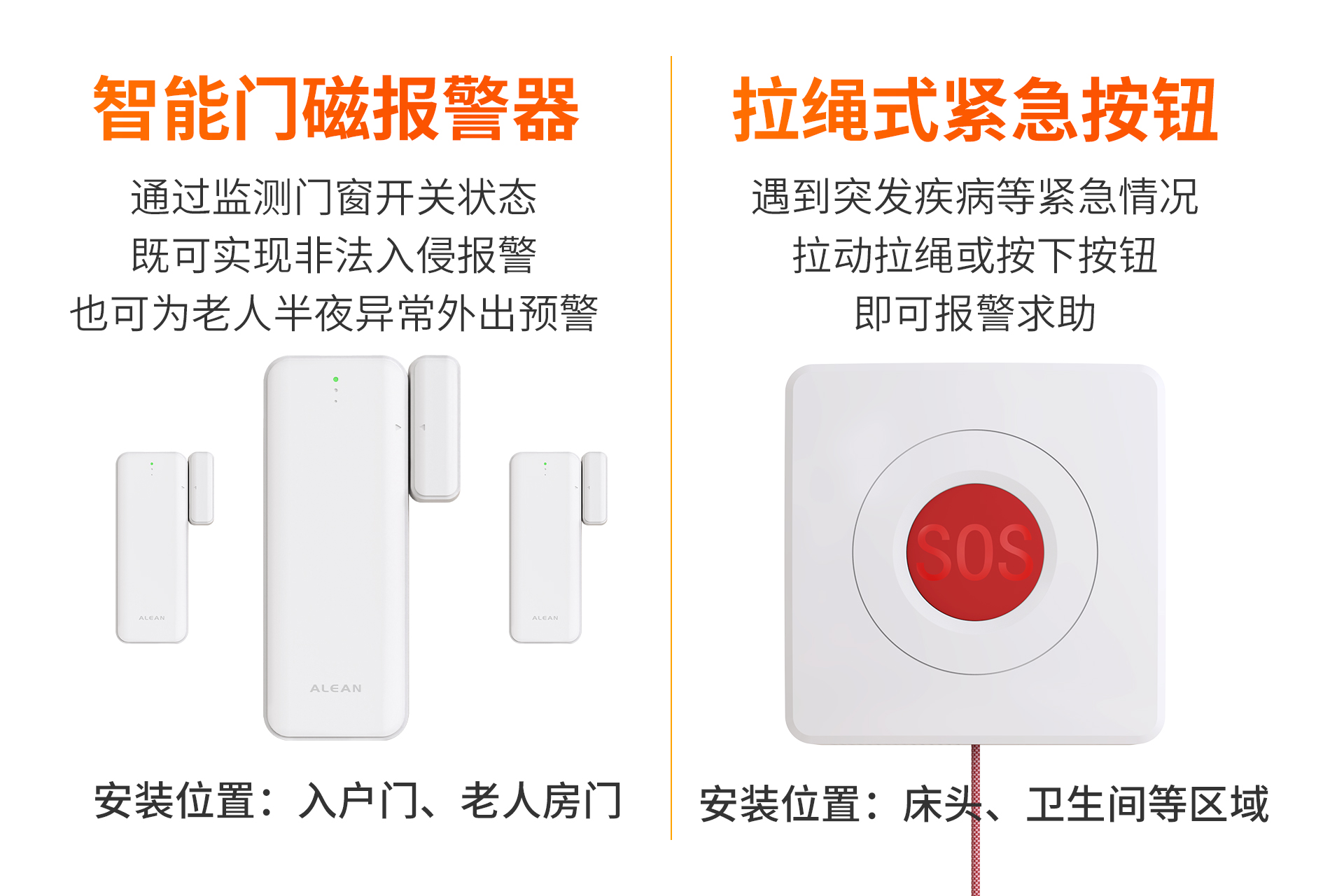 艾禮安居家養(yǎng)老智能監(jiān)護解決方案