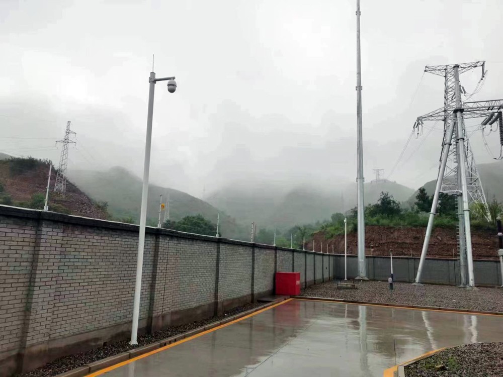國網(wǎng)電力山東某變電站|脈沖電子圍欄