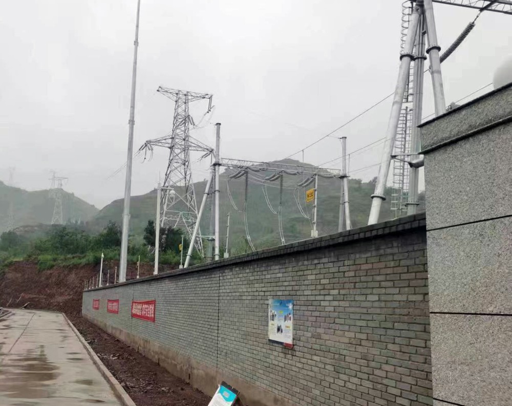 國網(wǎng)電力山東某變電站|脈沖電子圍欄