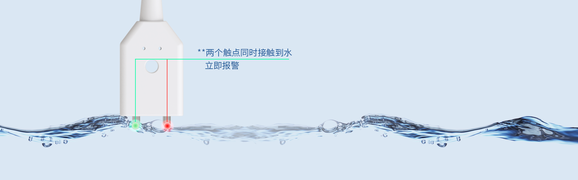 智能水浸探測(cè)器:PS-850（有線）