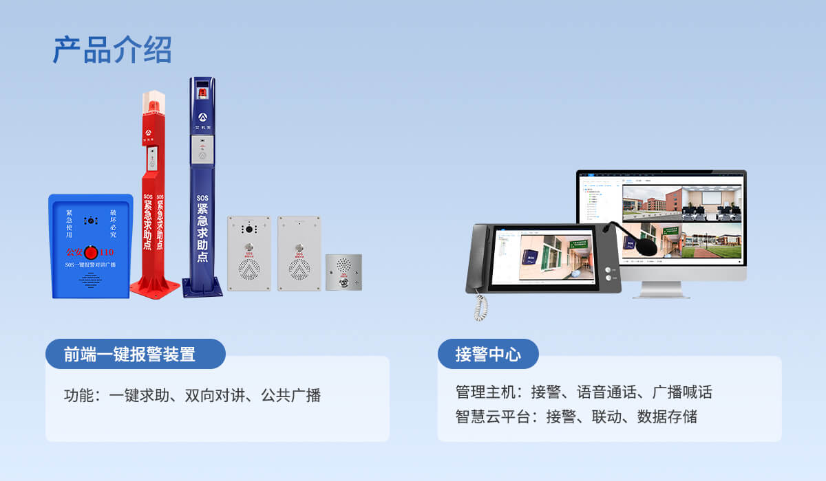 一鍵對(duì)講報(bào)警系統(tǒng)解決方案