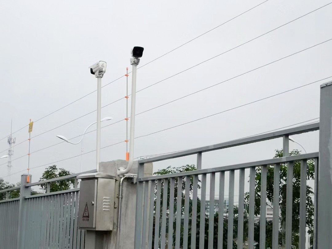 艾禮安脈沖電子圍欄應用于物流園區(qū)