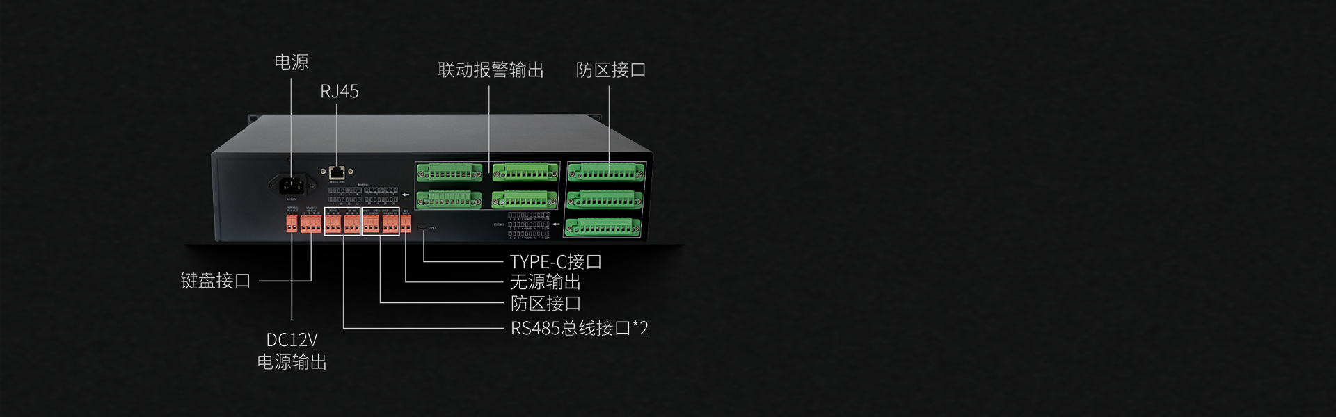 數(shù)字融合報警主機(jī)