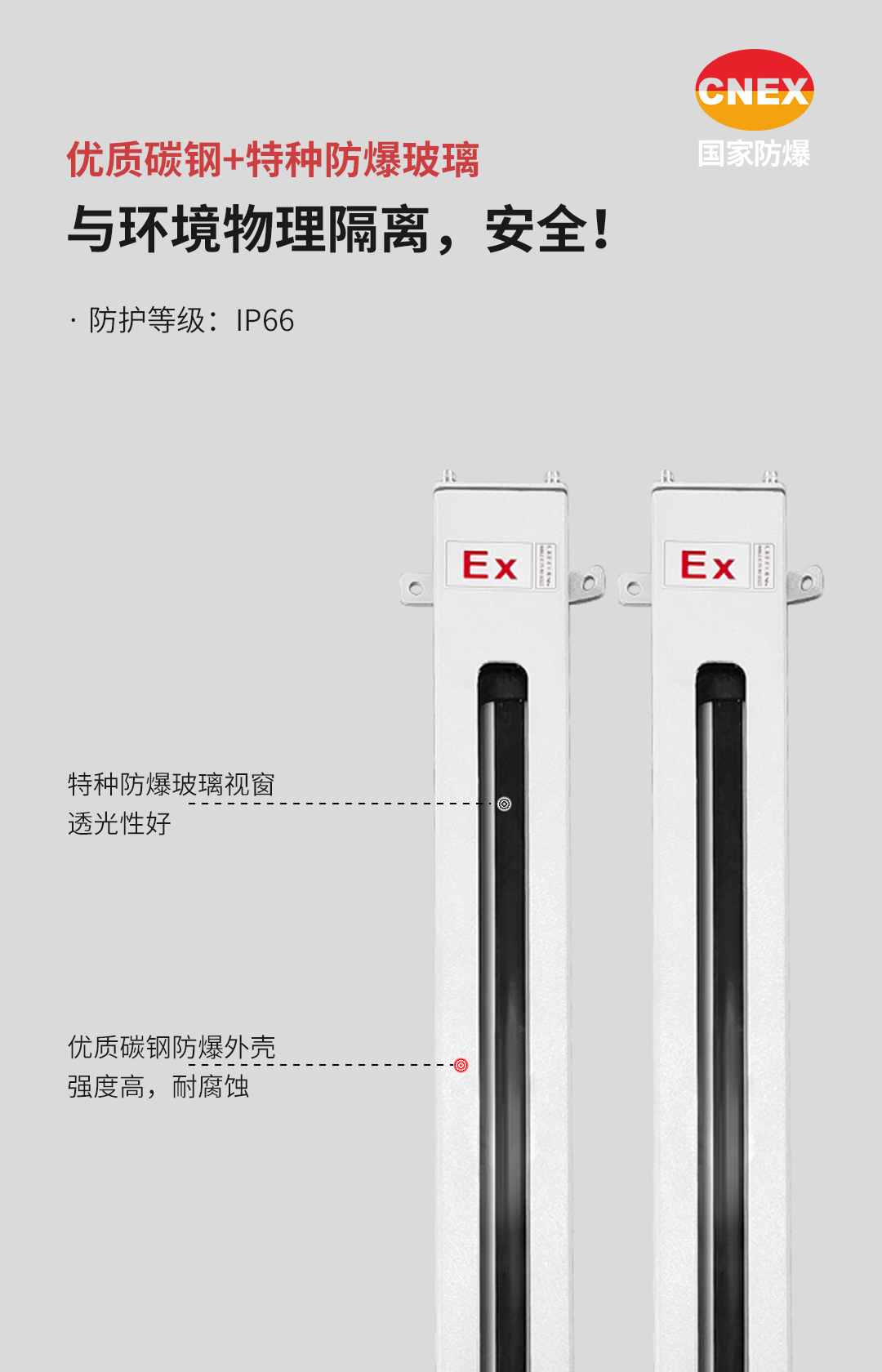 Ex系列防爆紅外電子光柵
