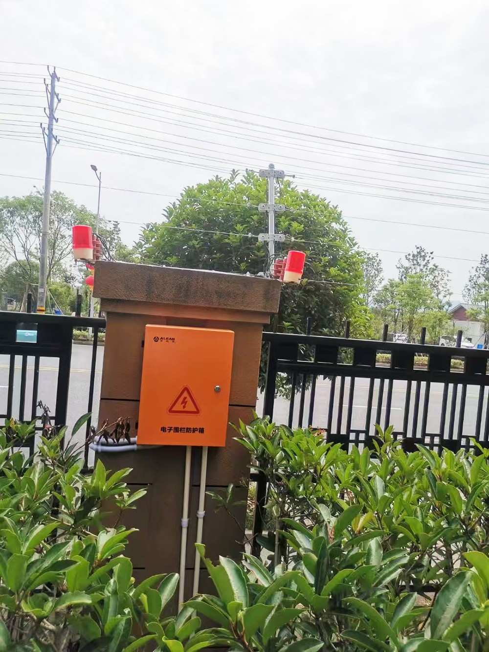 昌北機場變電站 | 脈沖電子圍欄