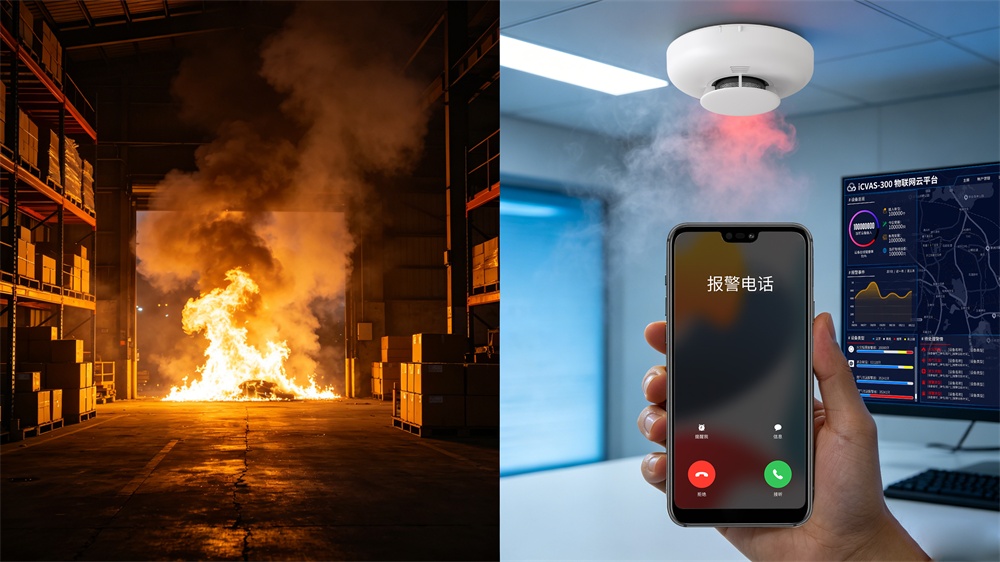 “傳統(tǒng)消防”VS“智慧消防”